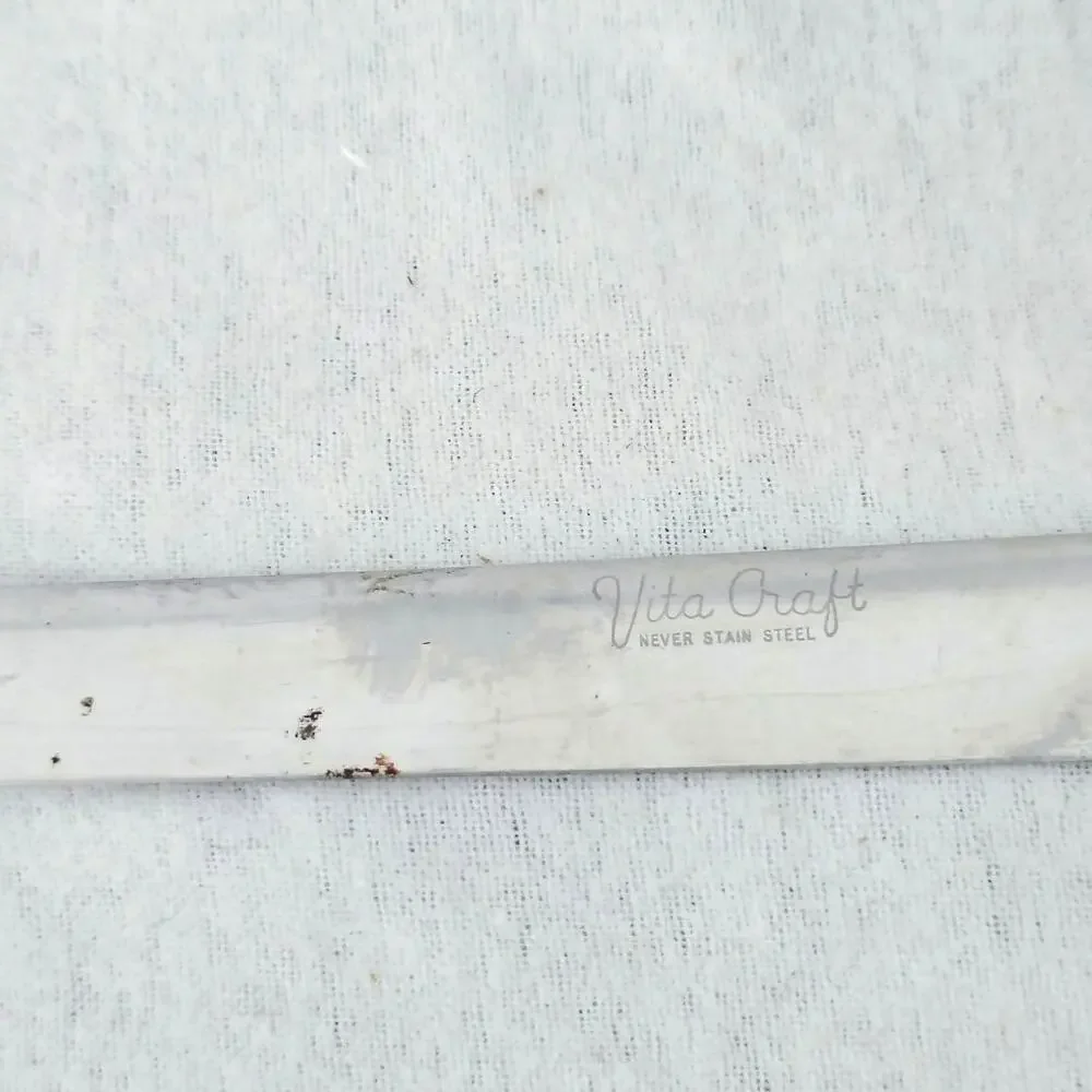Vita Craft Cake Icing Spatula Knife Spreader Never Stain Steel 10